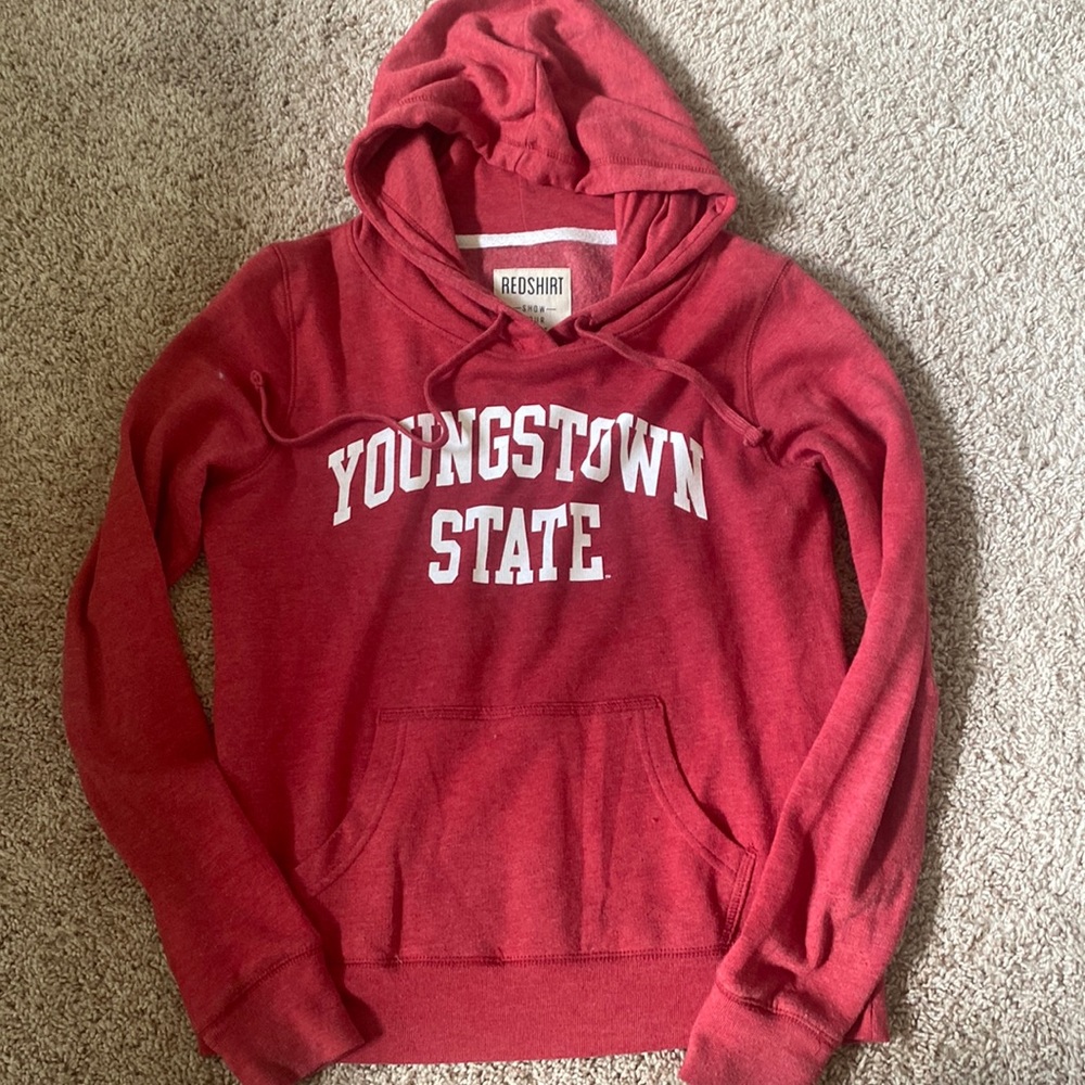 Red Youngstown state university sweatshirt